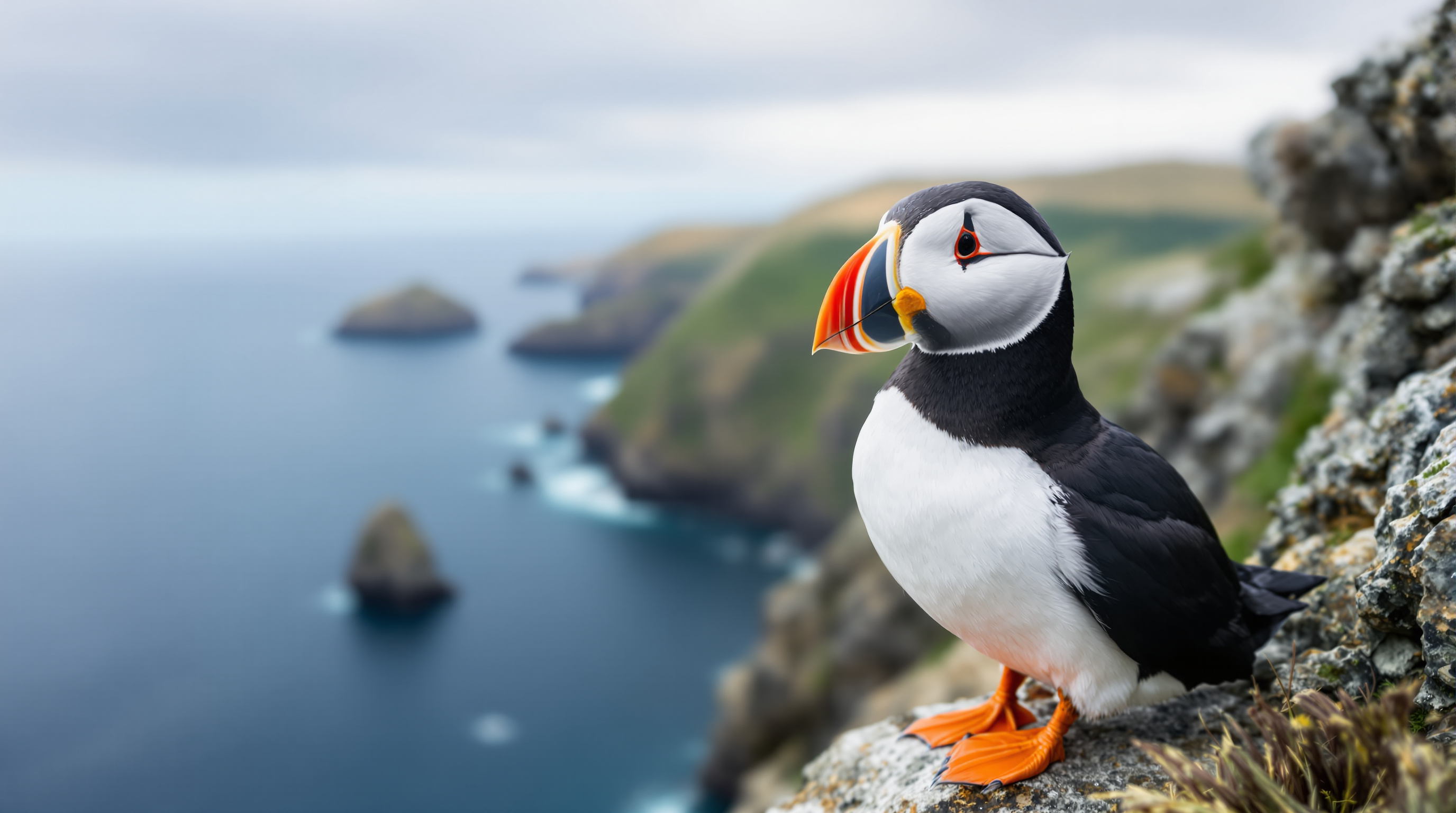Atlantic puffin at Witless Bay Ecological Reserve